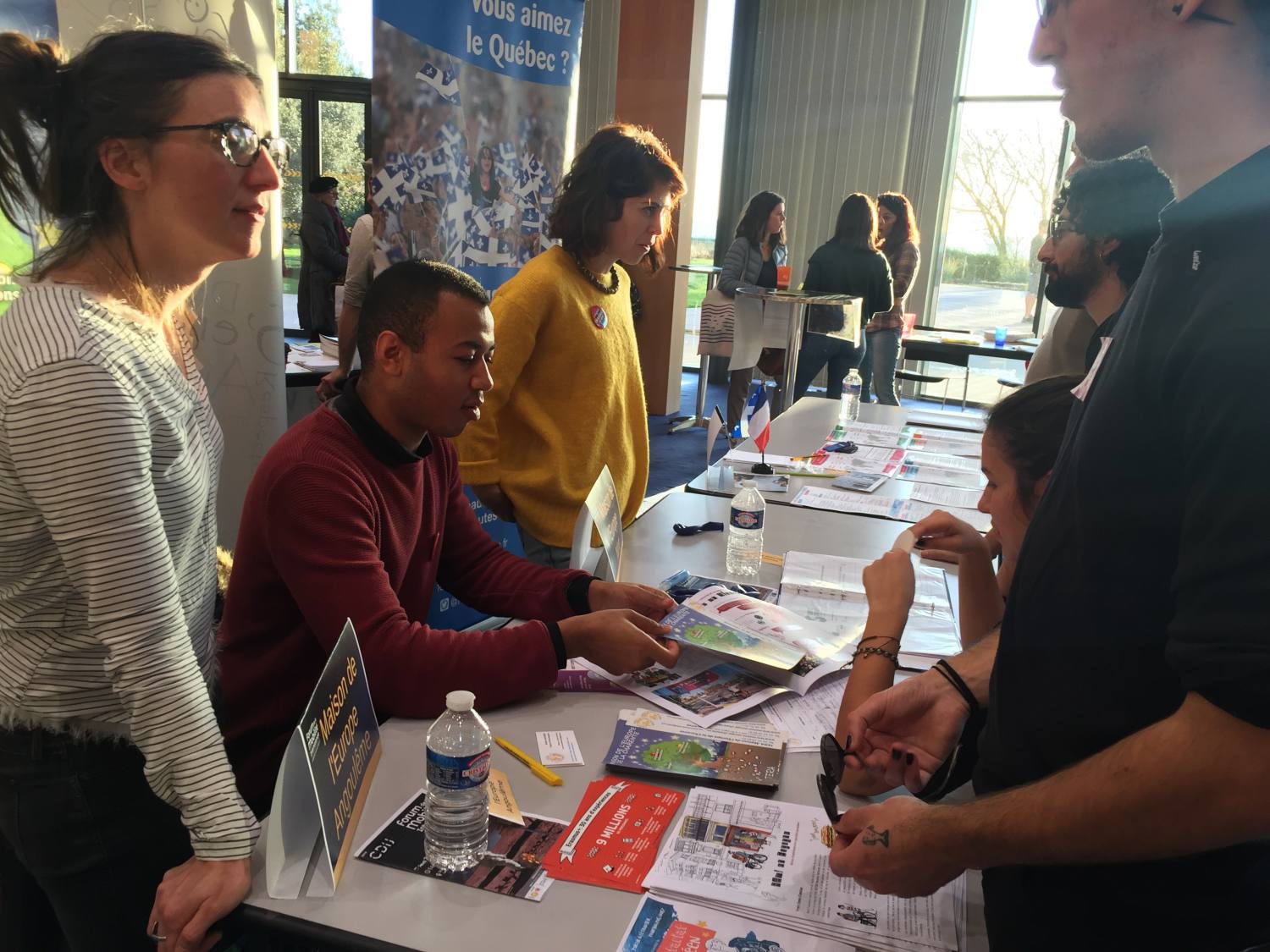 Tera Maison de l’Europe présente au Forum de la Mobilité Internationale à La Rochelle